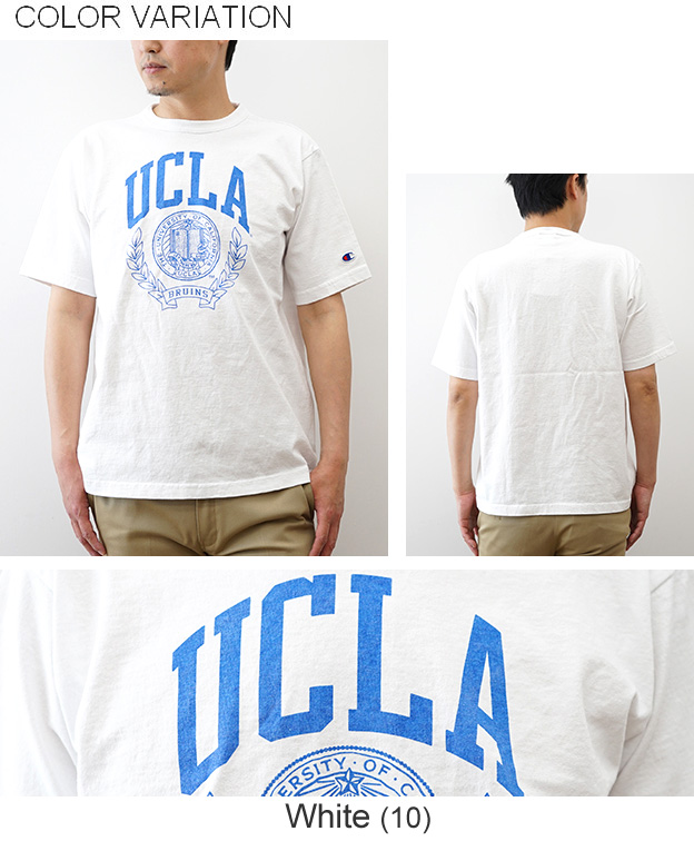 Champion（チャンピオン） T1011 半袖 Tシャツ カレッジ ロゴ プリント