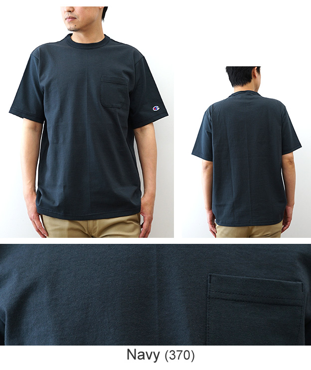 Champion（チャンピオン） T1011 半袖 ポケット Tシャツ ポケT ティー