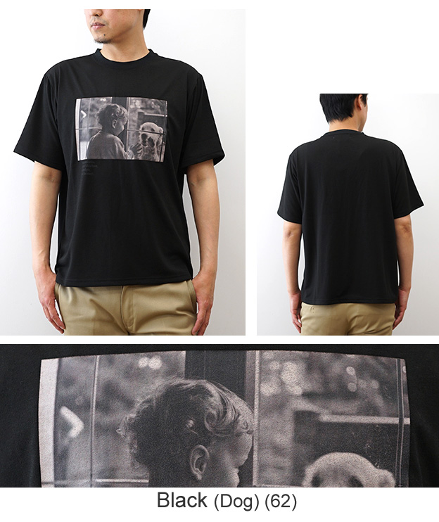 モノクロ フォトプリント Tシャツ Allowed to Unfold アロウドトゥアンフォールド 接触冷感 半袖 メンズ 吸湿速乾 オーバーサイズ アメカジ 白黒 0702-6322 6・7 |  | 14