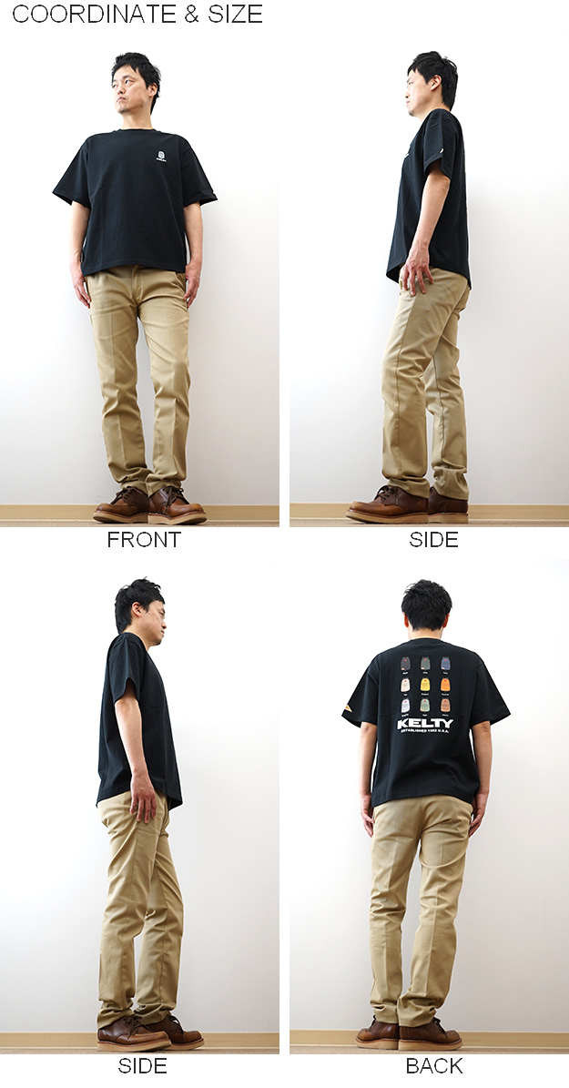KELTY ケルティ Tシャツ メンズ 半袖 デイパック バックプリント 刺繍 ロゴ USAコットン 綿100% オーバーサイズ レディース アメカジ アウトドア KE26113015 | KELTY | 09