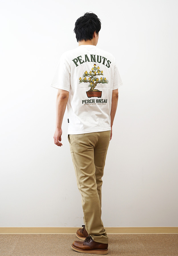 KRIFF MAYER（クリフメイヤー） スヌーピー 刺繍T 盆栽 Tシャツ 半袖