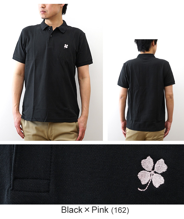 クローバーの雑貨屋様返品用ポロシャツ JEANS BUG（ジーンズバグ） ポロシャツ 半袖 CLOVER クローバー ワン
