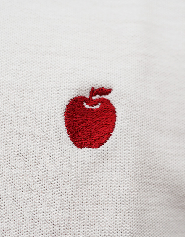 アップル純正　半袖ポロシャツ虹色リンゴ刺繍入と1997LaboFinder CD JEANS BUG（ジーンズバグ） ポロシャツ 半袖 Apple アップル ワン