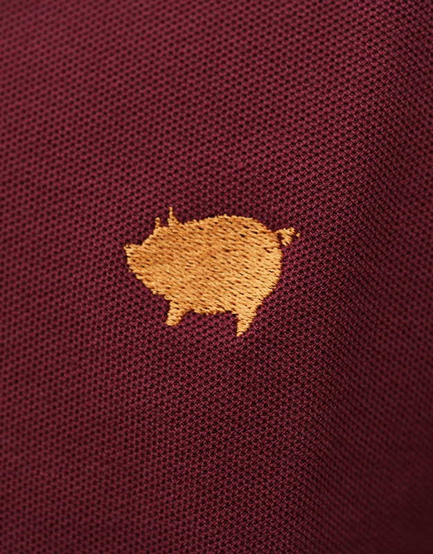 Pig ☆専用 JEANS BUG（ジーンズバグ） ポロシャツ 半袖 Pig ブタ ワンポイント