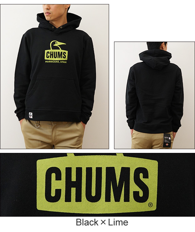 CHUMS チャムス パーカー スウェット メンズ ブービーフェイス