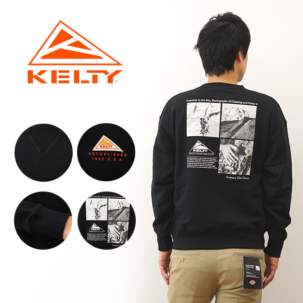 KELTY ケルティ スウェット トレーナー Glen Denny バック プリント