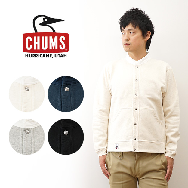 CHUMS チャムス フルスナップ ハリケーントップ スウェット トレーナー メンズ レディース 大きいサイズ おしゃれ アメカジ キャンプ 綿100% 裏起毛 CH00-1415 | CHUMS