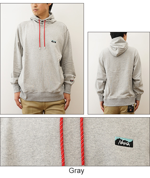 NANGA（ナンガ） パーカー エコハイブリッド ミニ ボックスロゴ エン