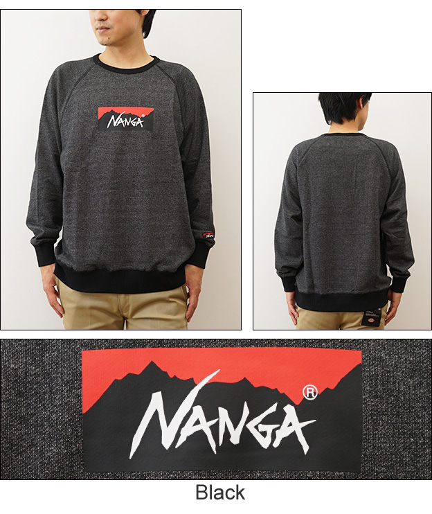 NANGA（ナンガ） エコ スウェット トレーナー ハイブリッド ボックス