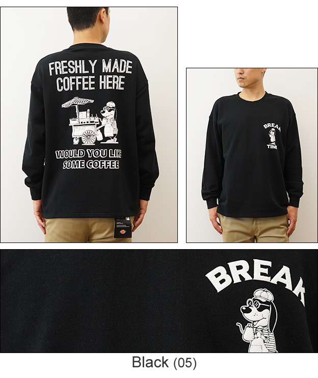 gym master ジムマスター スウェット トレーナー 10.3oz BREAK TIME ビッグ Tee メンズ レディース 大きいサイズ オーバーサイズ 裏毛 綿100% 春 秋 冬 G421706 | gym master | 05
