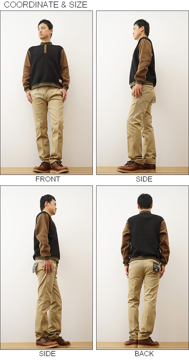 KRIFF MAYER クリフメイヤー トレーナー レトロカラー ヘンリー スウェット メンズ レディース 裏起毛 大きいサイズ ブランド 暖かい おしゃれ 秋 冬 2427804 | KRIFF MAYER | 01