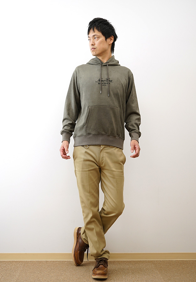 NEW ERA（ニューエラ） パーカー ポリスウェード プルオーバー