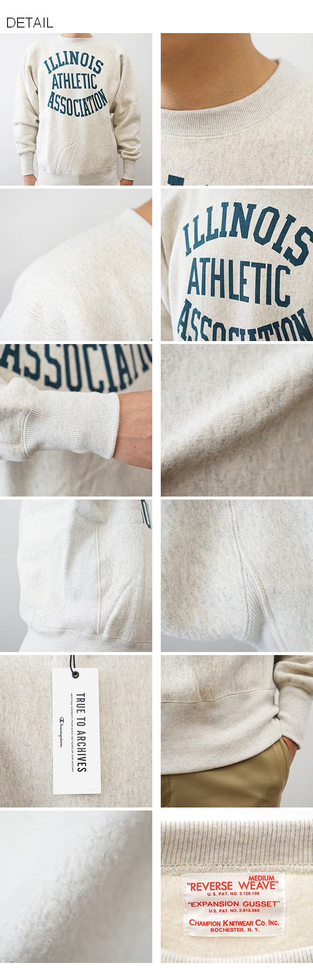Champion（チャンピオン） リバースウィーブ 2ndパテントモデル クルー