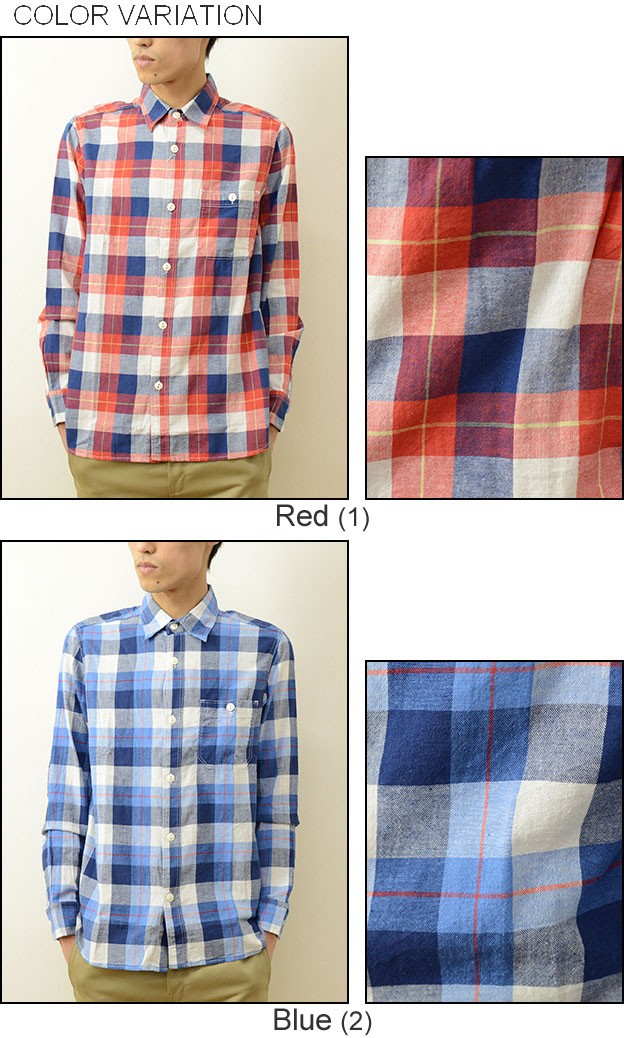 KEARNEY HOUSE（カーニーハウス） チェック ワークシャツ メンズ 長袖