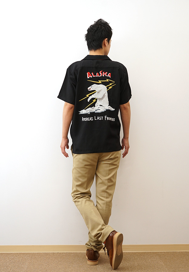 HOUSTON（ヒューストン） スーベニア シャツ アラスカ メンズ 半袖