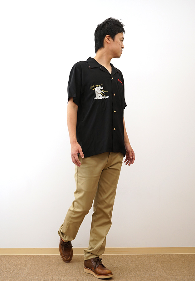 HOUSTON（ヒューストン） スーベニア シャツ アラスカ メンズ 半袖