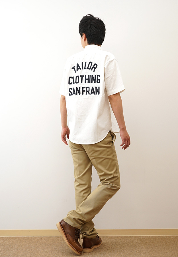KRIFF MAYER クリフメイヤー メンズ 半袖 シャツ 綿100% 刺繍 ワーク アメカジ 大きいサイズ オーバーサイズ カジュアル 春 夏 おしゃれ 2455800 | KRIFF MAYER | 01