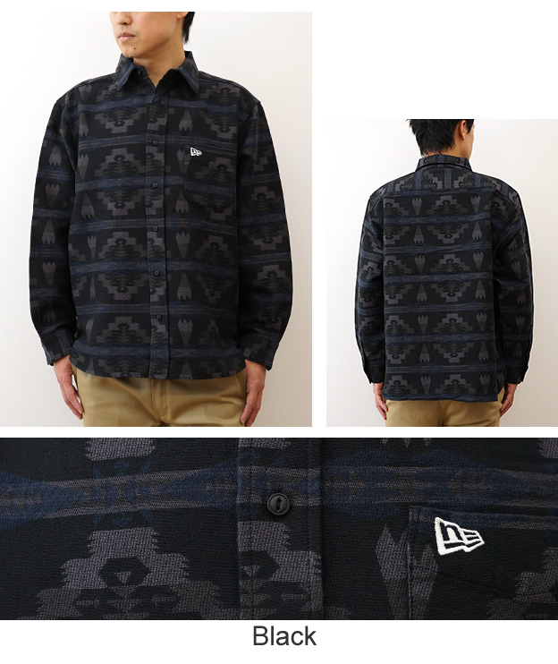 NEW ERA（ニューエラ） 長袖 シャツ ペンドルトン コラボ オーバー
