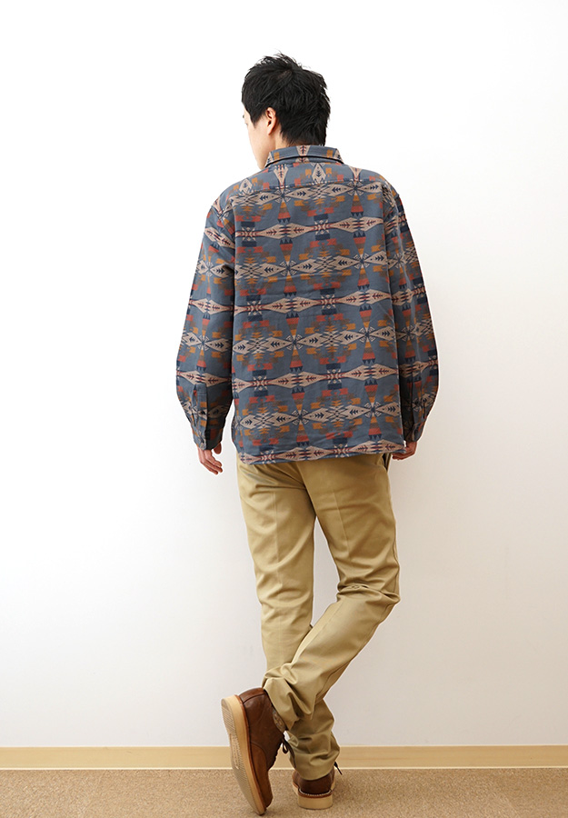 NEW ERA（ニューエラ） 長袖 シャツ ペンドルトン コラボ オーバー