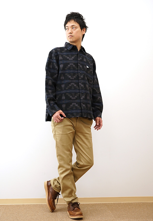 NEW ERA（ニューエラ） 長袖 シャツ ペンドルトン コラボ オーバー