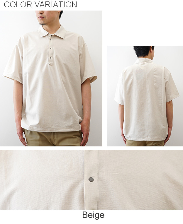 NANGA（ナンガ） ドットエア コンフィー ポロシャツ メンズ Tシャツ