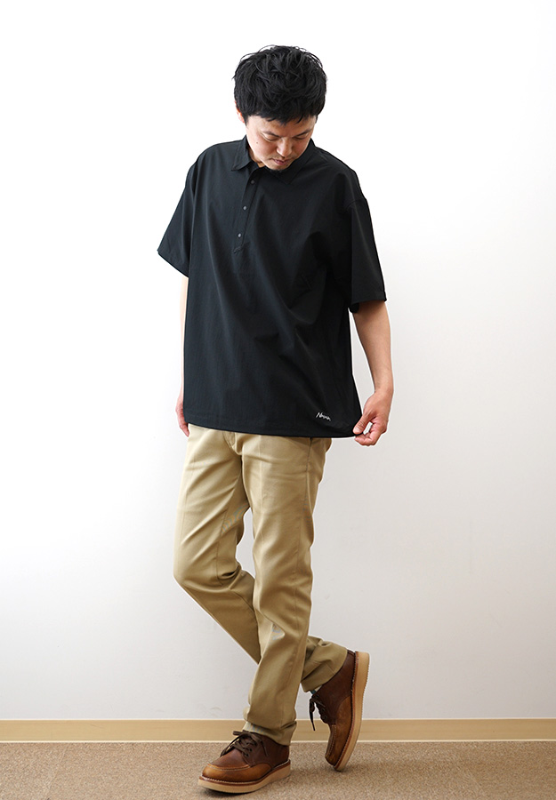 NANGA（ナンガ） ドットエア コンフィー ポロシャツ メンズ Tシャツ
