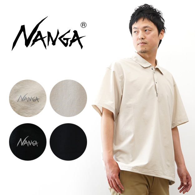 NANGA（ナンガ） ドットエア コンフィー ポロシャツ メンズ Tシャツ