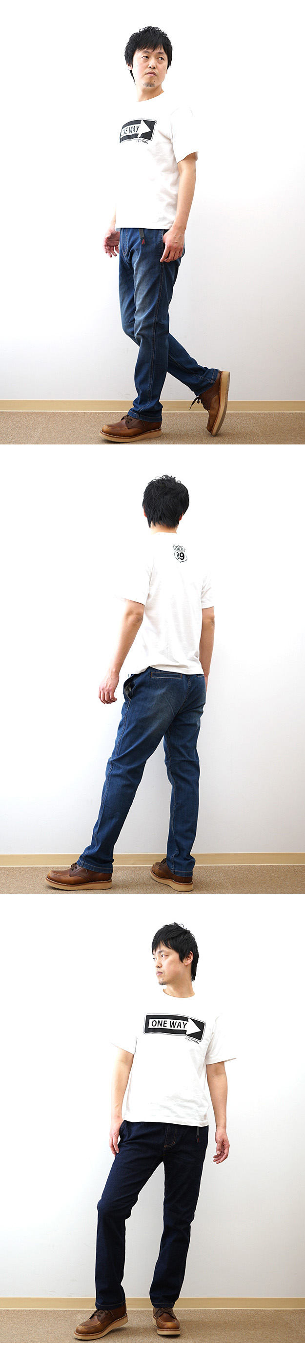 Gramicci（グラミチ） ストレッチデニムNNパンツクロップド メンズ