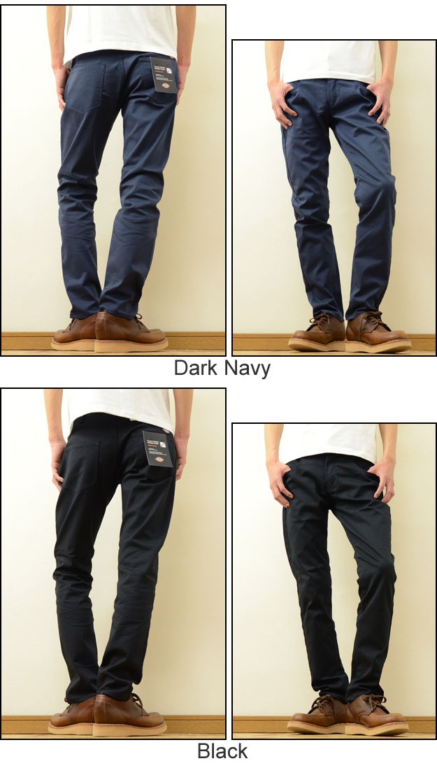 Dickies（ディッキーズ） ストレッチツイル 5ポケット テーパード