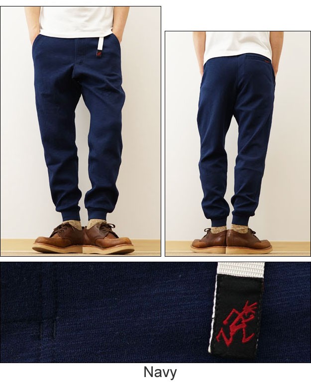 GRAMICCI FLEECE NARROW RIB PANTS【F】DARK NAVY グラミチ