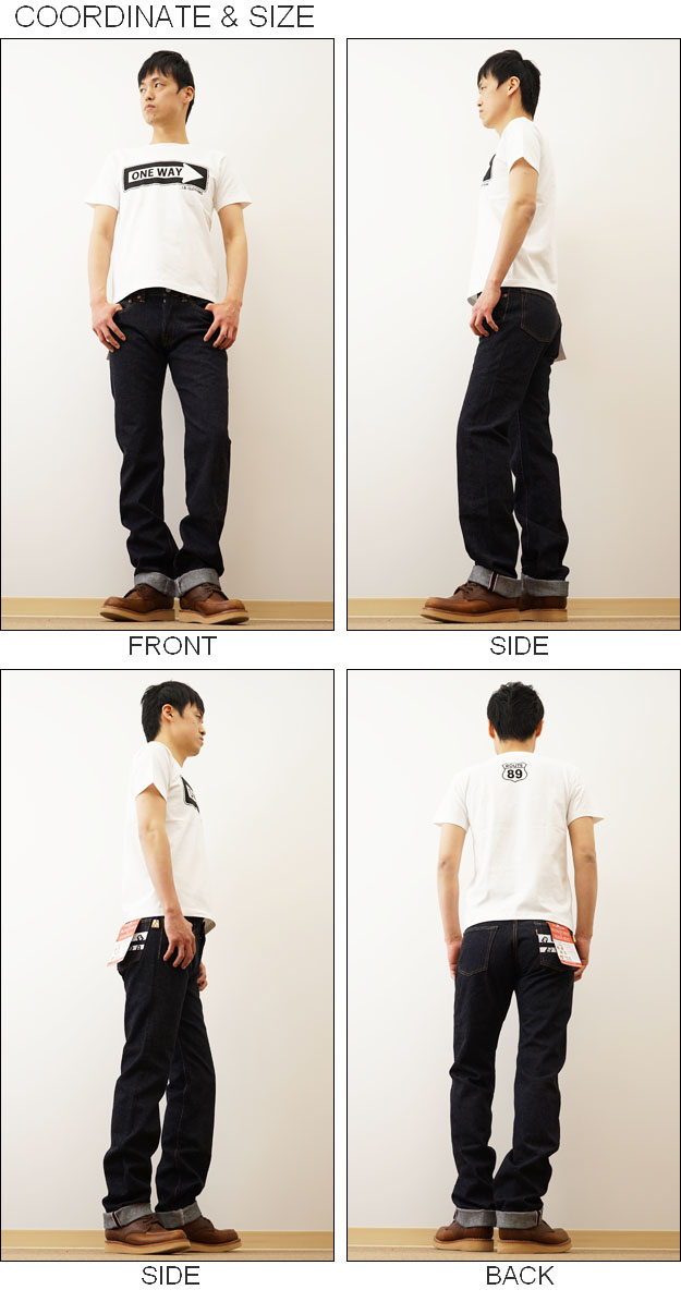 桃太郎ジーンズ（MOMOTARO JEANS） × JEANS BUG 別注 コラボ スリム