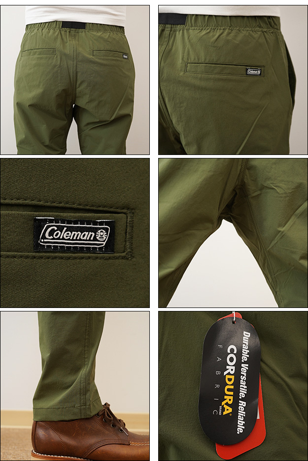Coleman コールマン ストレッチ イージー テーパード パンツ