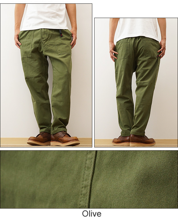 GRAMICCI グラミチ ルーズ テーパード リッジ パンツ LOOSE TAPERED RIDGE PANT メンズ チノパン アウトドア  キャンプ 登山 楽 大きい 黒 ベージュ G114-OGT