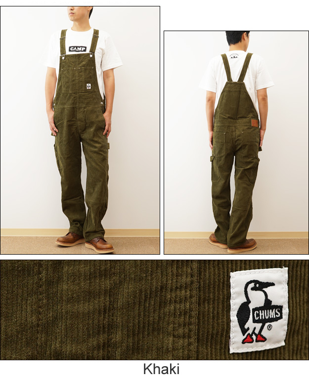 CHUMS（チャムス） オールオーバーザ コーデュロイ オーバーオール