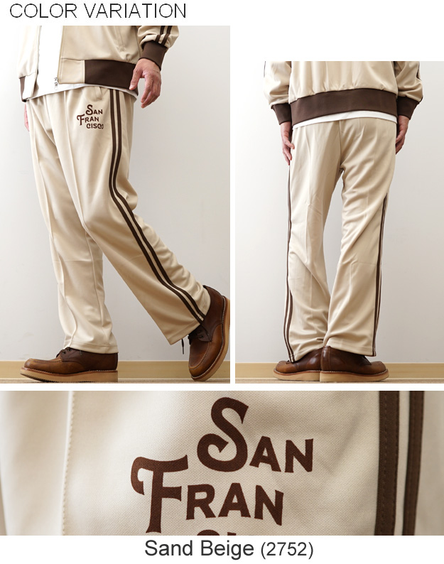 JEANS BUG（ジーンズバグ） ジャージ トラックパンツ SAN FRANCISCO