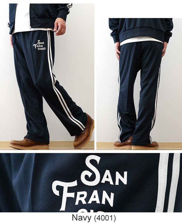 JEANS BUG（ジーンズバグ） ジャージ トラックパンツ SAN FRANCISCO