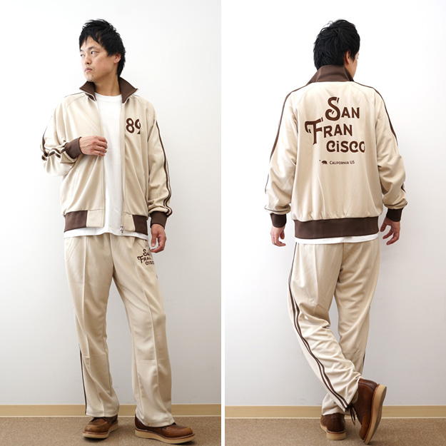 JEANS BUG（ジーンズバグ） ジャージ トラックパンツ SAN FRANCISCO