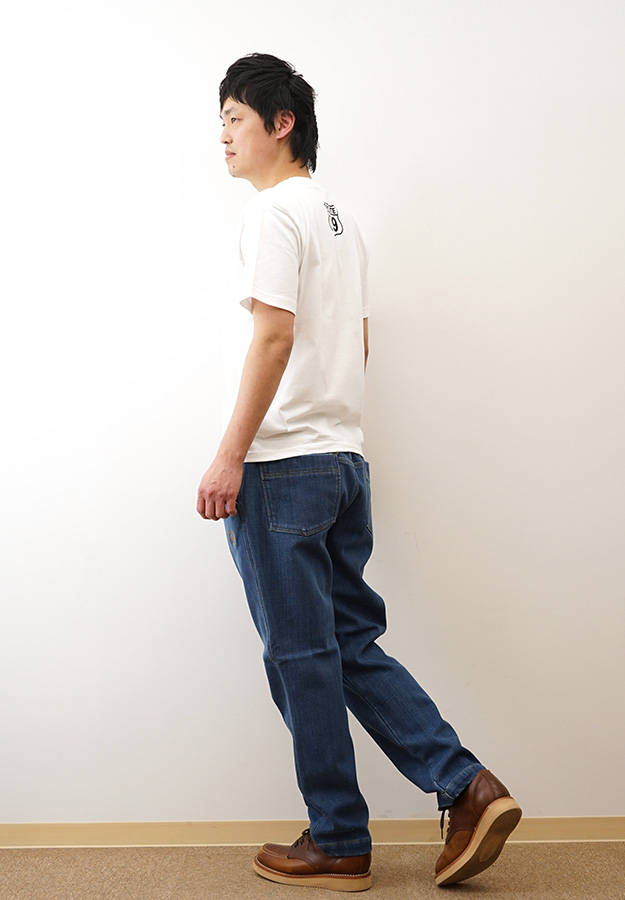 gym master ジムマスター 暖 ボンディング デニム パンツ ジーンズ メンズ レディース 暖パン 大きいサイズ ストレッチ アウトドア 登山 暖かい 秋 冬 G233793 | gym master | 03