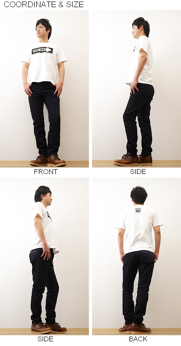 桃太郎ジーンズ（MOMOTARO JEANS） インディゴ ブラック デニム ナロー
