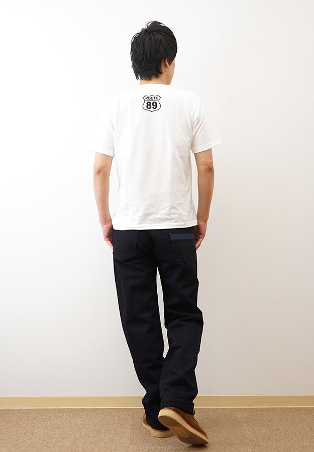MOMOTARO JEANS 桃太郎ジーンズ インディゴ ブラック デニム クラシック ストレート ジーンズ メンズ 大きいサイズ 綿 日本製 ヴィンテージ ブランド MXJE3500 | 桃太郎ジーンズ | 02