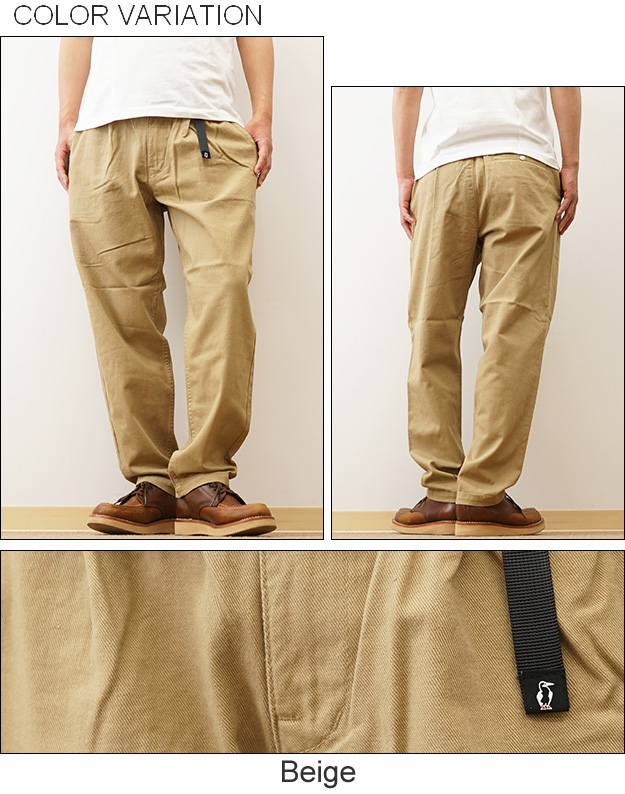 CHUMS（チャムス） チノパン ビーバー イージー パンツ メンズ