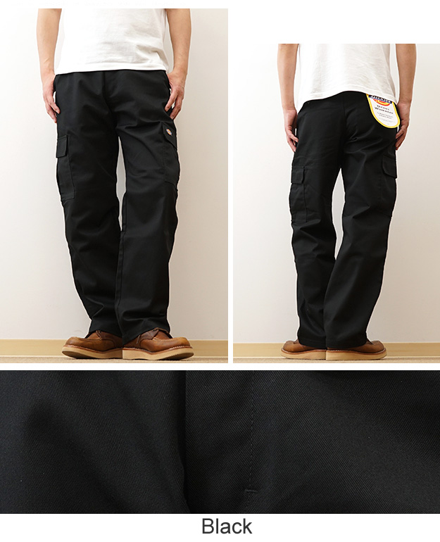 Dickies ディッキーズ カーゴパンツ メンズ 黒 ベージュ 大きいサイズ ワークパンツ チノパン TCツイル ストレート Dカン アメカジ ストリート おしゃれ WD5832 | Dickies | 12