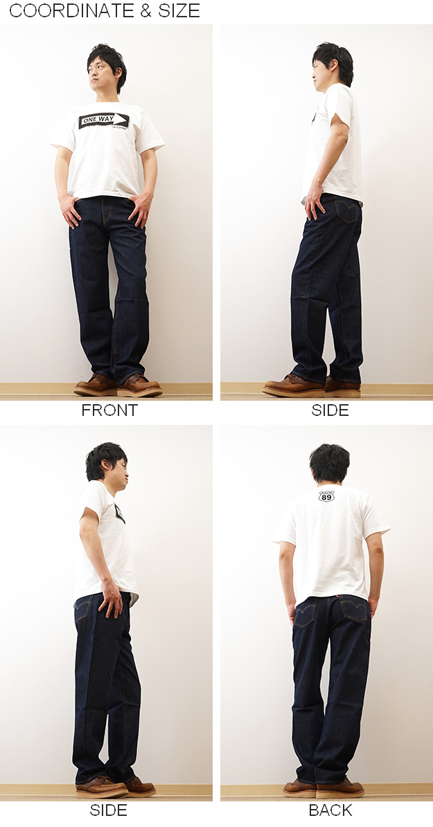 Levi's リーバイス 568 ステイルーズ ジーンズ メンズ デニム パンツ Gパン ストレート 大きいサイズ 綿100% アメカジ 290370052 290370054 290370061 290370078 | Levi's | 09