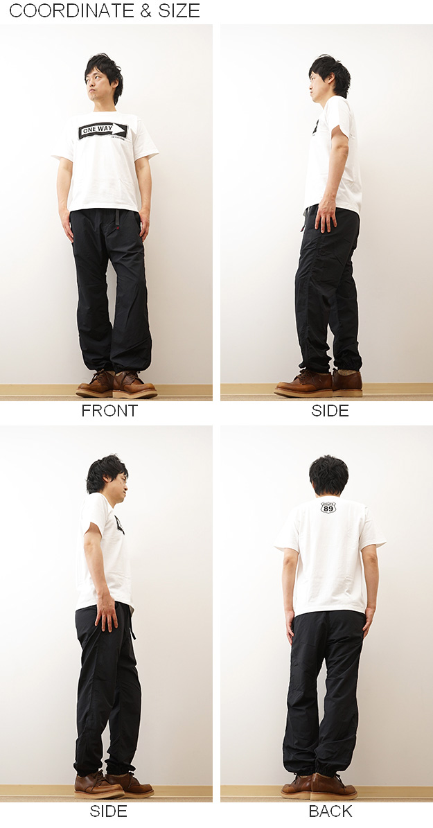 Gramicci（グラミチ） ナイロン トラック パンツ ジョガーパンツ