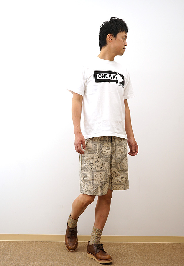 NEW ERA（ニューエラ） ウーブン ショートパンツ Floral Paisley