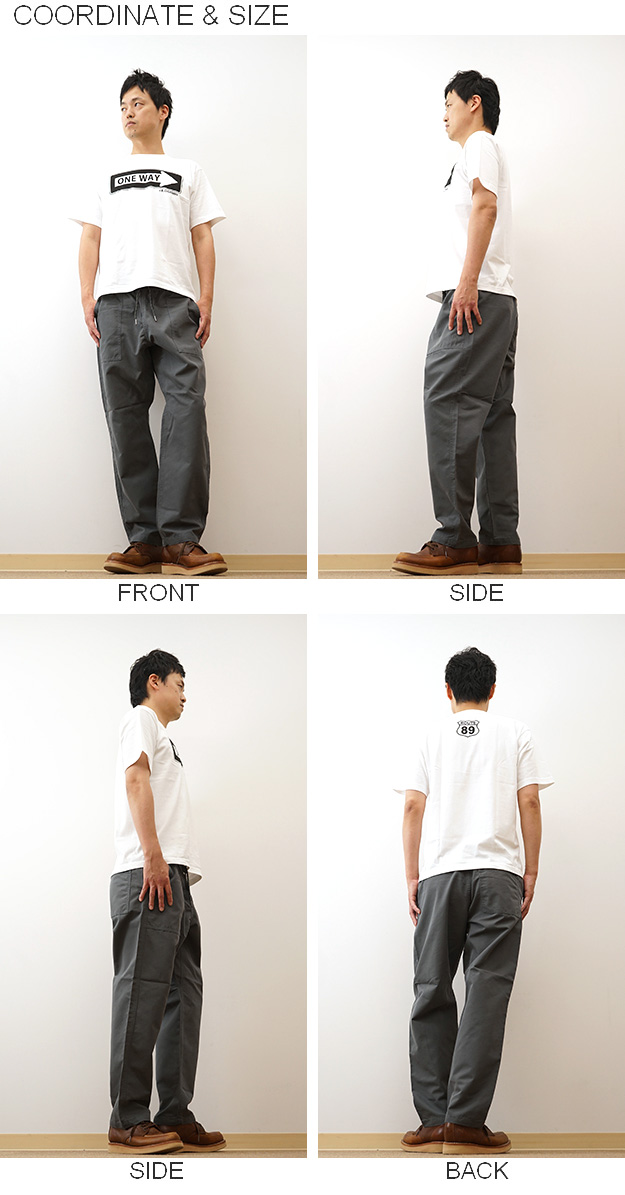 ROKX（ロックス） ベイカーストリングス メンズ ベイカーパンツ