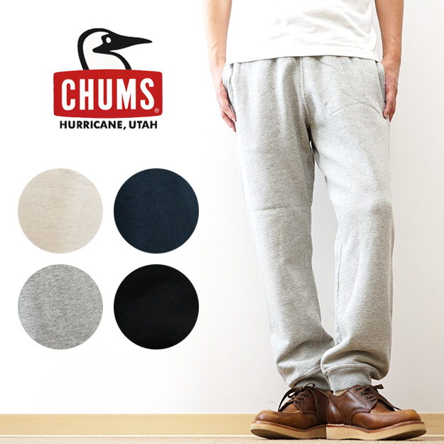 L CHUMS チャムス スウェット パンツ ハリケーンライダーススリム CHUMS（チャムス） 裏起毛 スウェットパンツ ハリケーンライダース