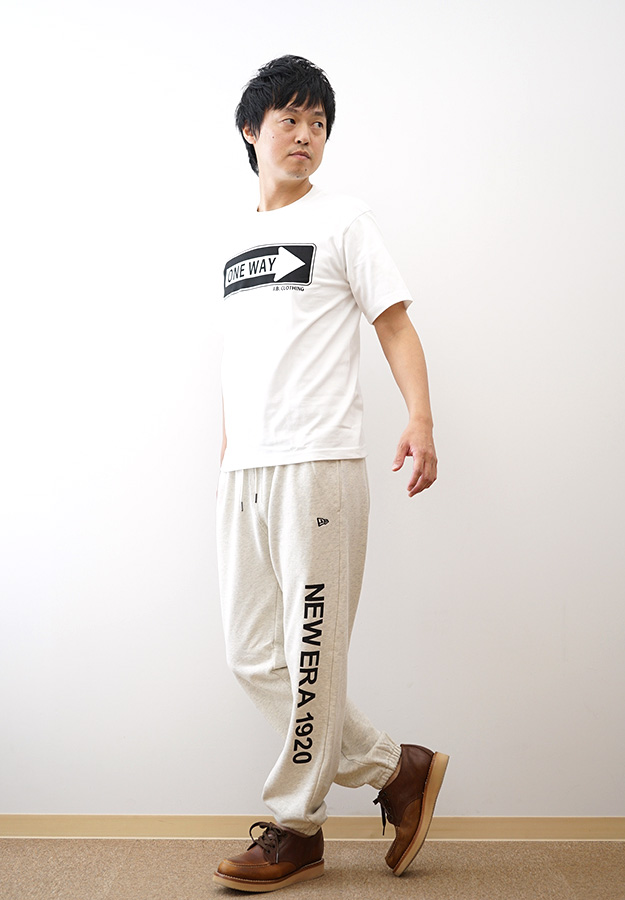 【新品】ニューエラ／パンツ／XLサイズ NEW ERA（ニューエラ） 裏毛スウェットパンツ 1920 ロゴプリント 綿100