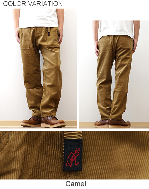 GRAMICCI（グラミチ） コーデュロイ ルーズ テーパード リッジ パンツ