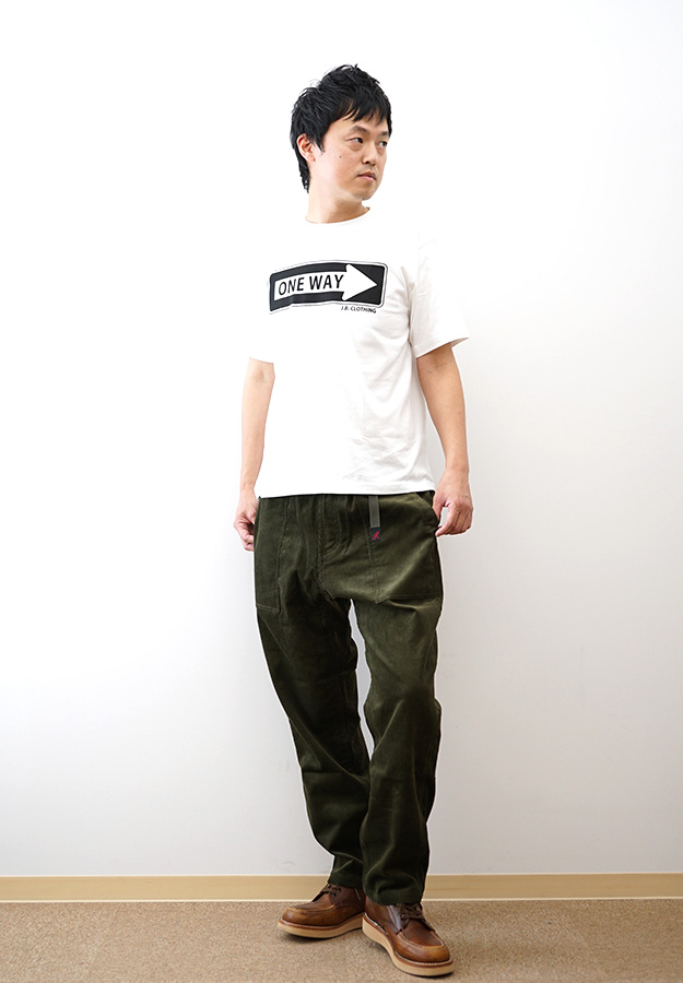 GRAMICCI（グラミチ） コーデュロイ ルーズ テーパード リッジ パンツ